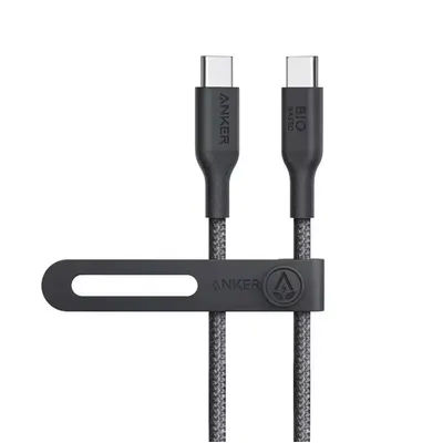 Anker 240W Type C Charger Cable Eco-Friendly Braided 30000+ Bending Anti-Tangle Fast Charging Wire for Laptop Tablet