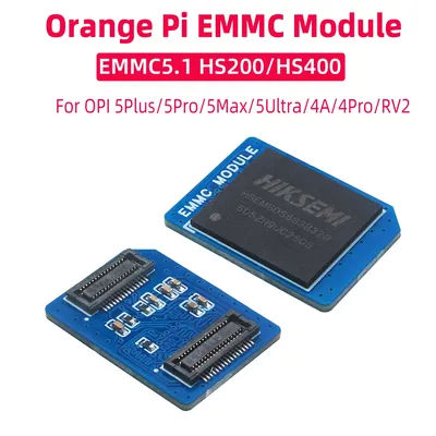 Module EMMC 32 Go 64 Go pour Orange Pi 5 Plus / 2 Max / 5 Pro / 5 Ultra / 5 B / 4A / 4Pro / RV2 EMMC 5.1 HS200 HS400