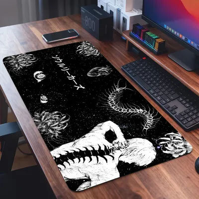 Tapis de souris carré Anime T-Tokyo G-Ghoul, tapis de bureau pour jeux, imperméable, antidérapant, en caoutchouc, décoratif