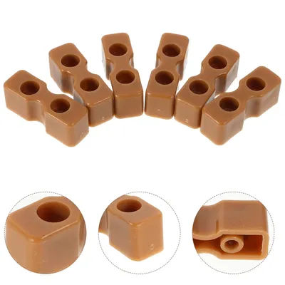 10Pcs Baby Crib Accessories Universal Plastic Support Pegs Replacement Bed Frame Rail Fittings Bed Hardware Brackets Furniture