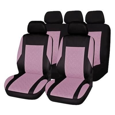 9 pezzi coprisedili per auto per set completo morbidi antimacchia per auto passeggeri / SUV / auto