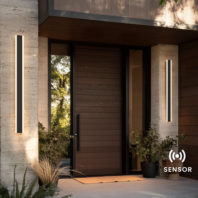 Haylen (Light Sensor) | Waterproof LED Wall Light | 3 Colors + Remote Dimming / 39" / 100 cm | Outdoor Lighting | MOD LIGHTING