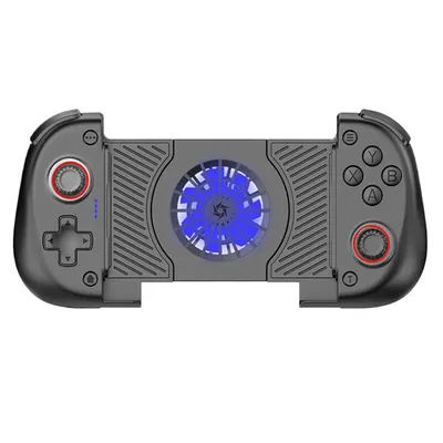 2 IN 1 Cooling Fan Stretching Gamepad X3 for Multi-Platform with Dual Hall,Dual vibration Motors&intelligence Bluetooth Chip