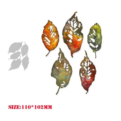 Matrices de découpe de plantes en métal pour scrapbooking, pochoirs en lambeaux, carte en papier, artisanat exécutif, fragment de cuir chevelu d'Halloween, tiges, nouveau, 2024
