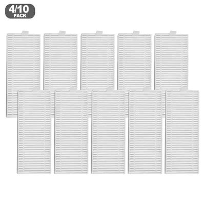 4/10pcs For Redroad For R11 For IClebo GA-Z Robot Vacuum Cleaner Replacement Filter For Floor Efficient Dirt And Debris Removal