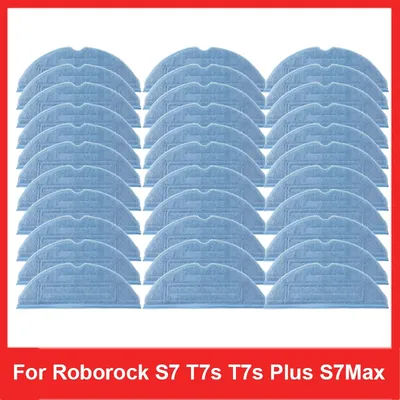 For Roborock S7 S70 S75 S7Max S7MaxV T7s Plus Mop Pad Vacuum Cleaner Robot Mop Rags Parts Mop Cloths Accessories
