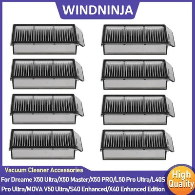Vacuum HEPA Filter for Dreame X50 Ultra/X50 Master/L50 Pro Ultra/X50 PRO/MOVA V50 Ultra/X40 Enhanced Edition Vacuum Robot Vacuum