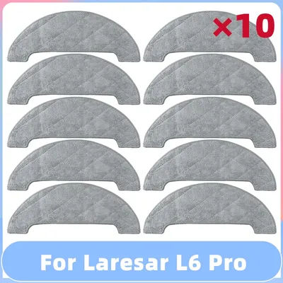 Compatible For Laresar L6 Pro Robot Vacuum Cleaner Mop Cloths Rag Spare Part Replacement Accessory Attchment