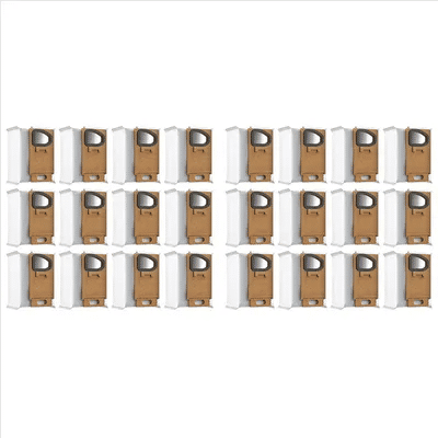 TFORU-24 Pcs For Xiaomi Roborock H6 H7 Robot Vacuum Cleaner Non Woven Dust Bag Professional Replacement Parts