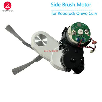 Original Side Brush Motor for Roborock Qrevo Curv Robot Vacuum Cleaner Parts External Swing Gearbox Electric Motor Accessories