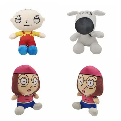 New 20cm Anime Game Families Guys Plush Dolls Ornaments Anime Figure Toys for Boys Baby Kids Gift