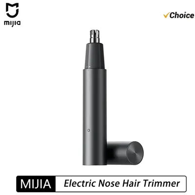 Tondeuse à poils de nez électrique Mijia originale, portable, pour le nez, les oreilles et les sourcils, pour hommes, rechargeable, tondeuse indolore