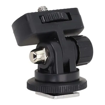 Support d'accessoires pour appareil photo, chaussure froide à vis 1/4 pour moniteurs et lumières vidéo, Compatible avec les appareils photo DSLR sans miroir