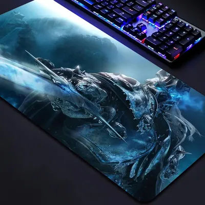 Tapis de souris de jeu World of Warcraft média, accessoires informatiques, Deskvirus, polymères de bureau, souris Sub Gamer, tapis de bureau Anime, tapis PC