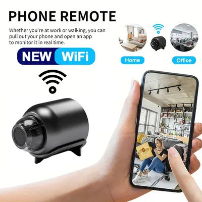 Caméra Web X5 1080P HD 2.4Ghz WiFi, caméra de sécurité intérieure, caméra IP, enregistreur vidéo, anti-vol, moniteur à distance, mini caméra légère