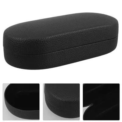 Étui à lunettes de soleil en métal de grande capacité, coque rigide, conteneur de lunettes de protection, pochette à lunettes surdimensionnée pour Styles d'étuis à lunettes