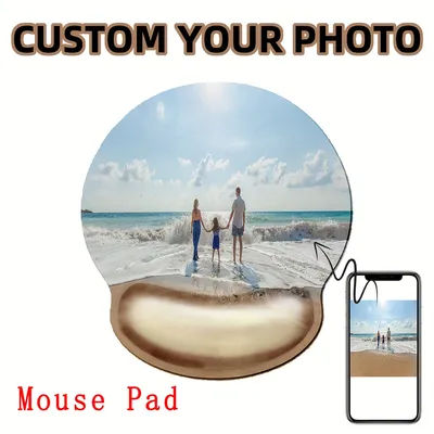 Tapis de souris 3D personnalisé Zize, personnalisation anime, tapis de bureau kawaii avec repose-poignet pour gamer, sans surjet.