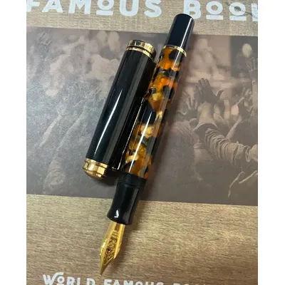 Admok M800-Stylo plume en acrylique or/argent Bock Schmidt F/M/EF/B 0.5/0.7/1.0mm, fournitures de bureau, cadeau
