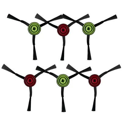 Premium Side Brush Set For Vistefly M203 Robot Vacuum Cleaner Spare Parts Made Of Material Package Includes 6 Brushes