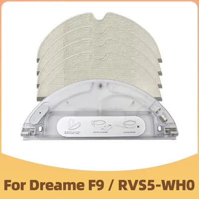 Water Tank For Dreame F9 / RVS5-WH0 Robot Vacuum Cleaner Replacement Spare Parts Accessories Mop Cloth Spare Parts