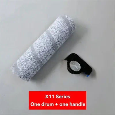 Roller Mop with Handle for X11 Pro Omni/ X11 Pro/ X11 Robot Vacuum Cleaner Part Light Gray