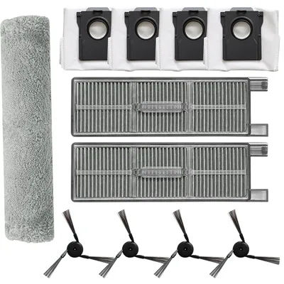 For Mova Z5 / Z5 Pro / Z50 Ultra / Z50 Side Brush Filter Mop Cloth Bag Kit Replacement Parts Robot Vacuum Cleaner Accessories