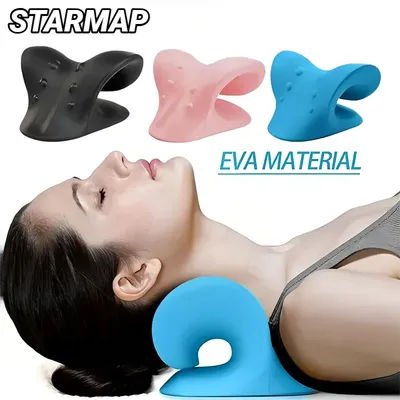 Appareil d'étirement et de relaxation du cou et des épaules, dispositif de traction pour la relaxation musculaire de la colonne cervicale, oreiller de massage, correction chiropratique