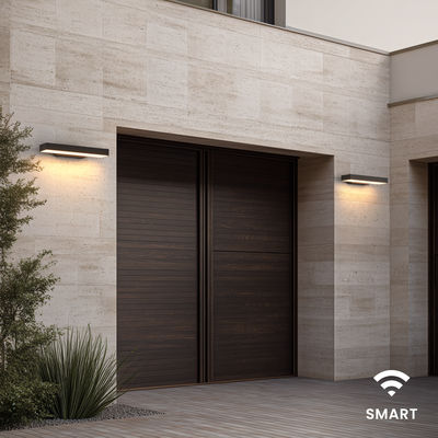 Brook (Smart) | Modern Outdoor Sconce | 16" / App + Remote Control | Outdoor Lighting | MOD LIGHTING