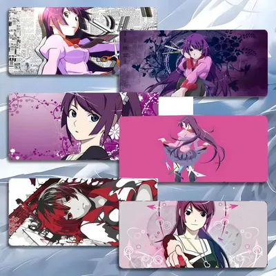 Tapis de souris unique de la série M-Monogatari, grand tapis de souris pour jeux, avec bords verrouillés, épais, pour PC, table et bureau