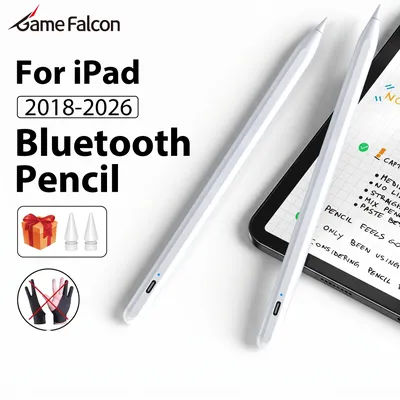 Stylet tactile Bluetooth pour Apple Pencil pour iPad Air 11 13 M3 M2 Pro 12.9 M5 A16 11e 10e 10.9 10 9 génération Mini 7 6
