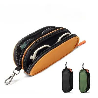 Étui à lunettes de soleil multifonctionnel et étanche, nouveau sac de rangement double couche en matériau durable pour les voyages et les déplacements professionnels