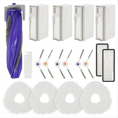 A95U! For Freo X Ultra Robot Vacuum Replacement Parts Main Side Brush Hepa Filter Mop Pads Dust Bags Accessories