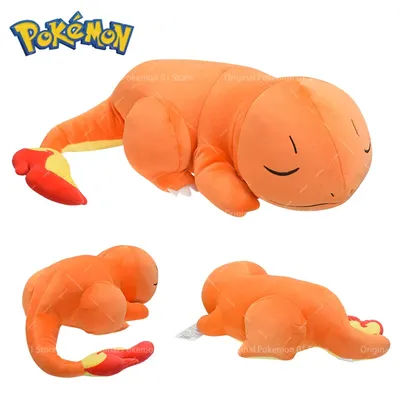 Pokemon Plush Sleep Charmander Pillow Soft Stuffed Animal Toys Kawaii Anime Dolls Christmas Birthday Gift