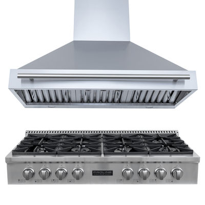 Proline 48" All-Gas Range + Hood Bundle | Save 10%