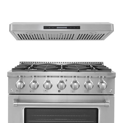 Proline 36" Dual Fuel Range + Hood Bundle | Save 10%