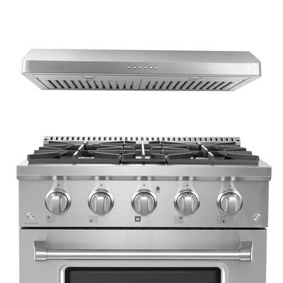 Proline 30" All-Gas Range + Hood Bundle | Save 10%