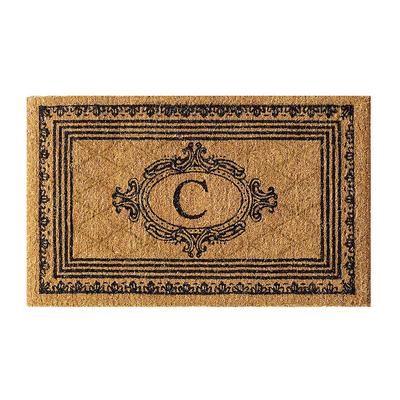 Estate Monogrammed Coco Door Mat - 36" x 72", O - Frontgate