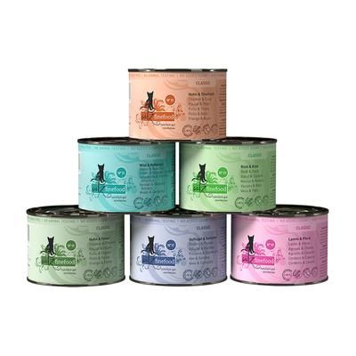 6x200g Mixed Trial Pack I Catz finefood Cans Wet Cat Food