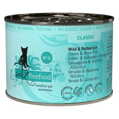 6x200g Game&Ocean Perch Catz Finefood Can