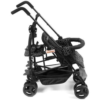 Kinderwagon Jump Sibling Stroller - Black
