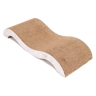 Graffiatoio Onda - L 48 x l 19 x H 7 cm