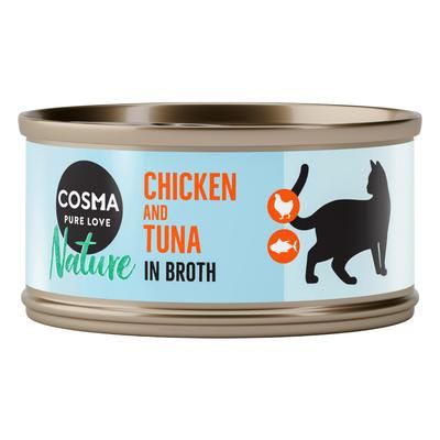 Cosma Nature 12 x 70 g - Petto di Pollo & Tonno
