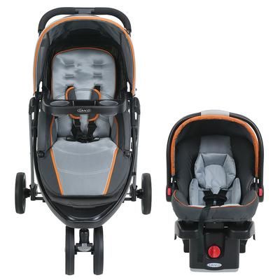 Graco Modes Sport Click Connect Travel System - Tangerine