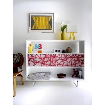 Spot On Square Alto Bookshelf - Red Strands