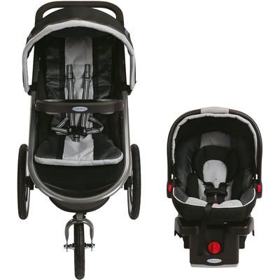 Graco FastAction Fold Jogger Click Connect Travel System - Gotham