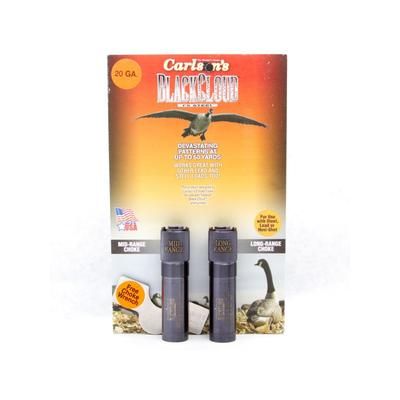Carlson's Choke Tubes Black Cloud Beretta/Benelli Mobil 20ga 2 Pack MR & LR Titanium 09122