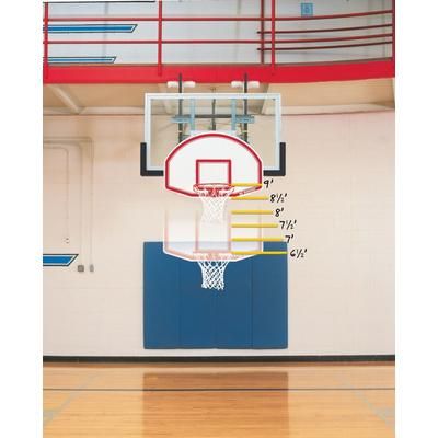 Bison 6-in-1 Adjustable Easy-Up Youth Basketball Goal