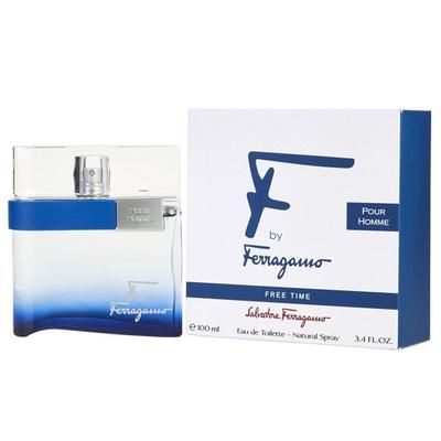 F By Ferragamo Free Time 3.4 oz Eau De Toilette for Men
