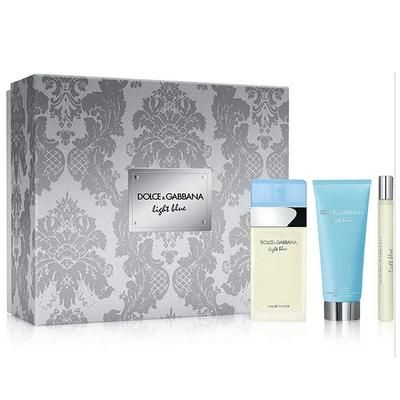 Dolce & Gabbana Light Blue 3 Piece Set for Women Standard Eau De Toilette for Women