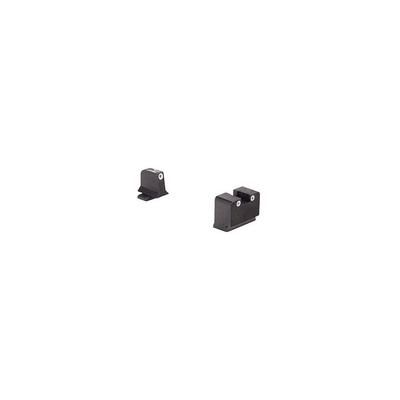 Trijicon Night Sight Suppressor Set w/White Front/White Rear & Green Lamps for Sig Sauer 9mm/.357 600907